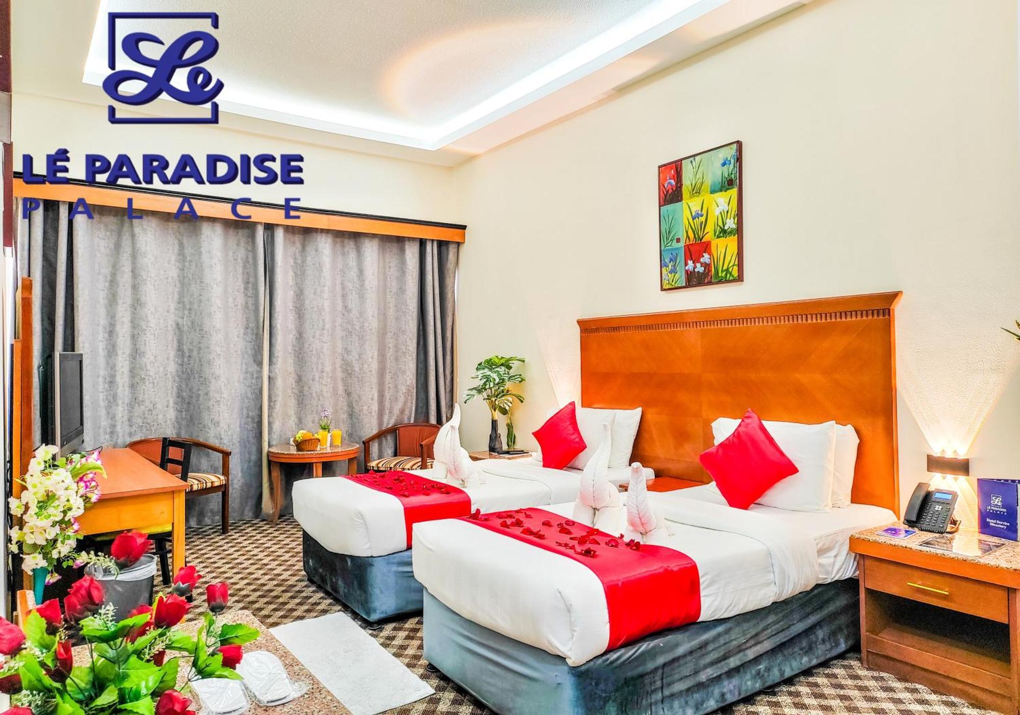 Le Paradise Palace Hotel Дубай Экстерьер фото